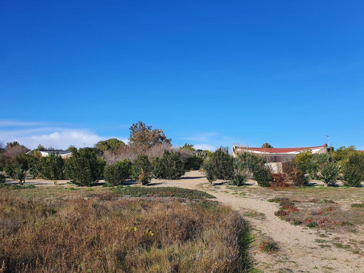 Maison Ronde Atypique Et Unique Torreilles Eksteriør bilde